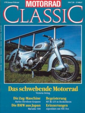 Motorrad Classic 01/1990 – Victoria Swing, NSU Fox