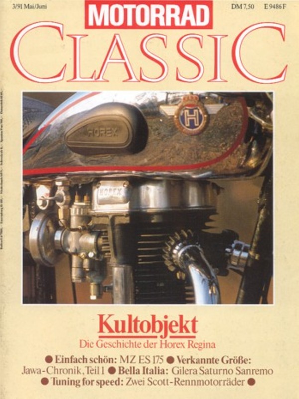 MC199103-800 Motorrad Classic 03/1991 – Horex Regina, Jawa