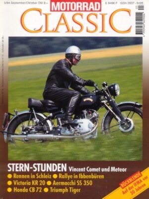 Motorrad Classic 05/1994 – Vincent Comet, Honda CB 72