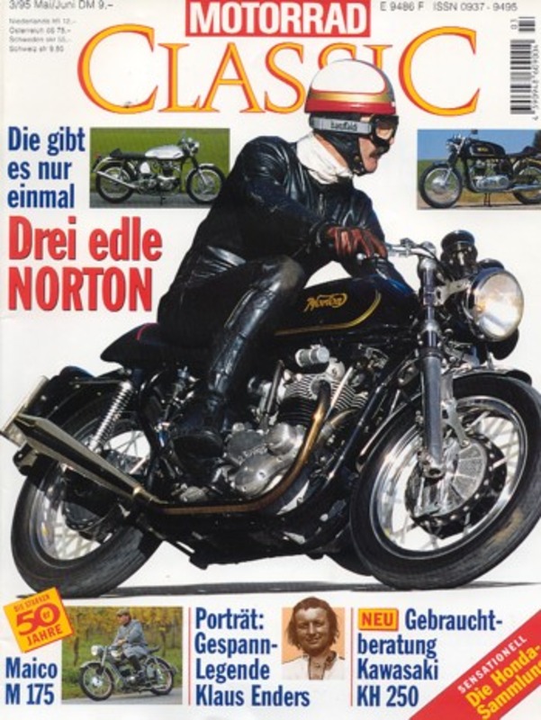Titelbild: Motorrad Classic 03/1995 – Norton, Maico M 175