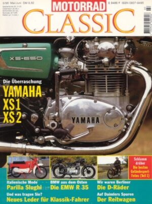 Motorrad Classic 03/1996 – D-Rad; EMW R 35; Yamaha XS 1 / 2 / 650