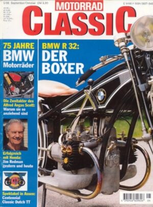 Motorrad Classic 05/1998 – BMW R 32, Scott
