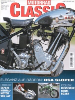 Motorrad Classic 06/2002 – BSA Sloper, FB Mondial 175 TV