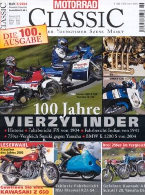 Motorrad Classic 06/2004 – Suzuki GSX, Yamaha FZ 750