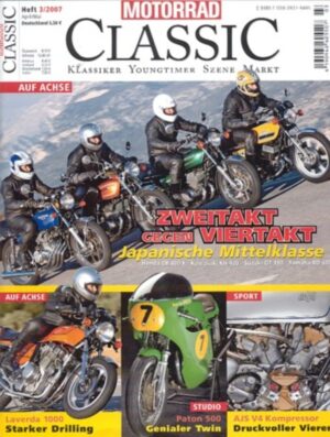 Motorrad Classic 03/2007 – Honda CB 400, Kawasaki KH 400