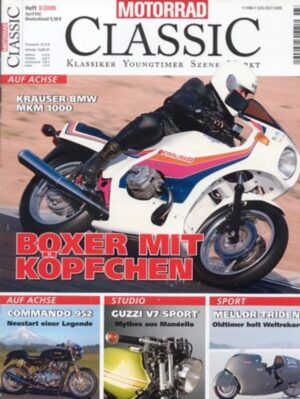 Motorrad Classic 03/2009 – Moto Guzzi V7 Sport, Krauser
