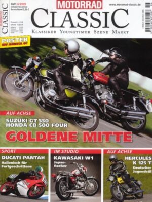 Motorrad Classic 06/2009 – Honda CB 500 Four, Suzuki GT 550
