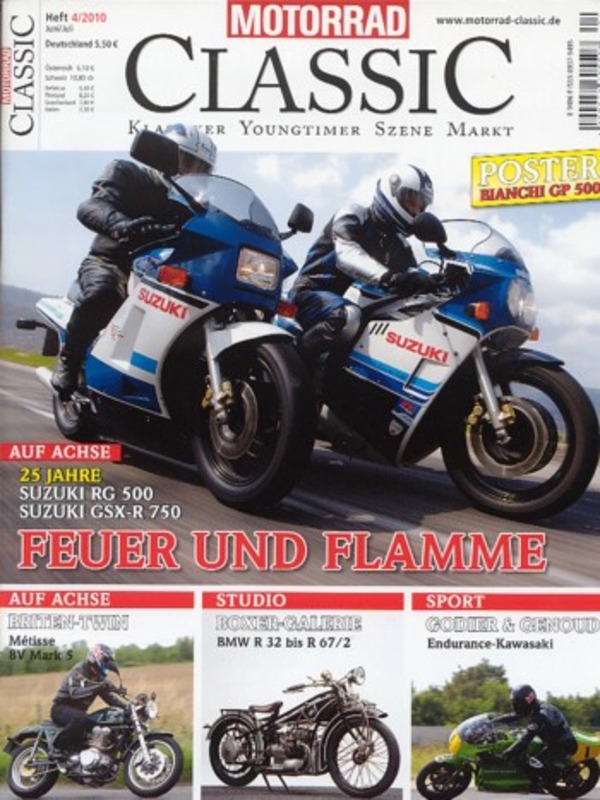 Motorrad Classic 04/2010 – Suzuki RG 500 und Suzuki GSX