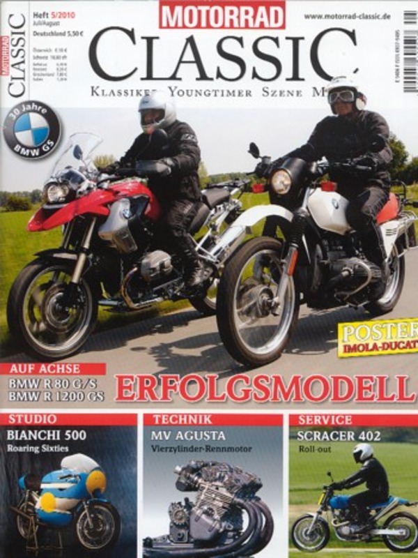 Motorrad Classic 05/2010 – BMW R 1200 GS, BMW R 80 G/S
