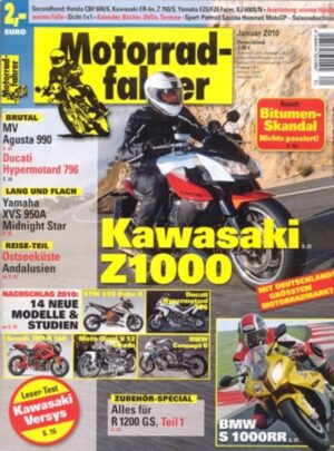Motorradfahrer 1/2010 – BMW S 1000 RR + BMW R 1200 GS Tuning