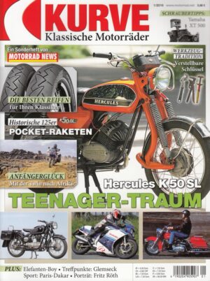Kurve 1/2016 – Klassische Motorräder: Hercules K 50 SL, BMW R 27