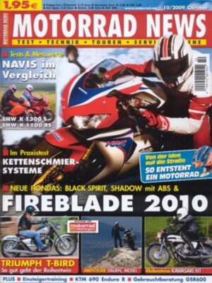 MOTORRAD NEWS 10/2009 – Vergleich KTM 990 Super Duke R vs. Buell 1125 CR