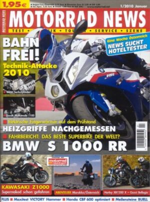 MN201001-800 MOTORRAD NEWS 1/2010 – Vergleich Harley-Davidson XR 1200 X vs. Moto Guzzi Bellagio
