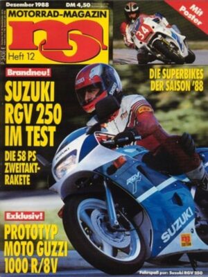 MO 12/1988 – Suzuki RGV 250, Honda ST 50 Dax, Simson Bunny