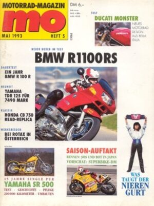 MO199305 MO 5/1993 – BMW R 1100 RS, Yamaha SR 500