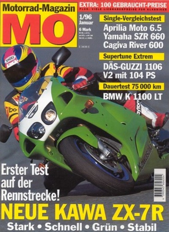 MO 1/1996 – Kawasaki ZX-7R, Dauertest BMW K 1100 LT