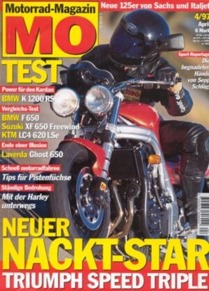 MO 4/1997 – Test BMW K 1200 RS; Triumph Speed Triple T 509