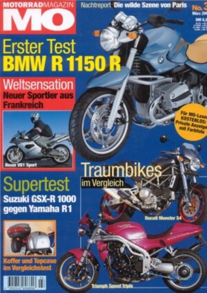 MO200103-800 MO 3/2001 – Vergleich Yamaha YZF-R1 vs. Suzuki GSX-R 1000