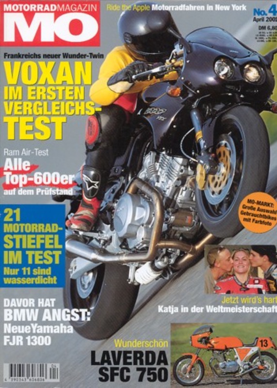MO 4/2001 – Aprilia RST 1000 Futura; Laverda 750 SFC