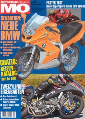 MO 2/2003 – Honda CBR 600 RR; Triumph Speedmaster; BMW K 1200 GT