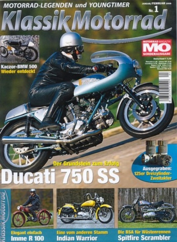 MO Klassik Motorrad 1/2008 - Ducati 750 SS; BSA Spitfire Scrambler; Kaczor-BMW