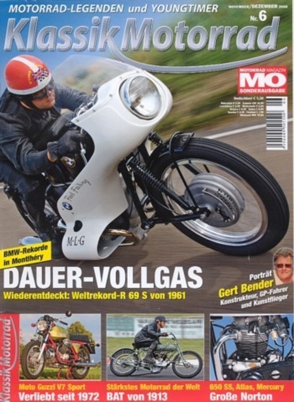 MO_KM200806-800 MO Klassik Motorrad 6/2008 - BMW R 69 S; Moto Guzzi V7 Sport; Norton-Twins