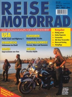 RM199404-800 REISE MOTORRAD 4/1994 – Reisebericht Egli Enfield: Zentralschweiz