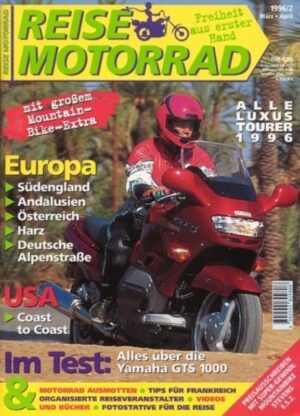REISE MOTORRAD 2/1996 – Reisebericht Honda Africa Twin: Südengland