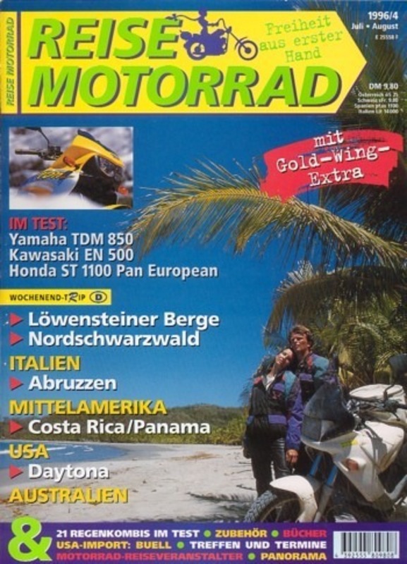 REISE MOTORRAD 4/1996 – Test Honda ST 1100; Yamaha TDM 850