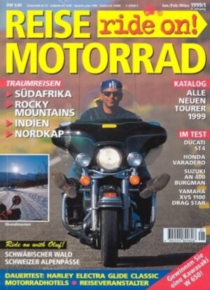 RM199901-800 REISE MOTORRAD ride on! 1/1999 – Test Harley Electra Glide Classic; Ducati ST4