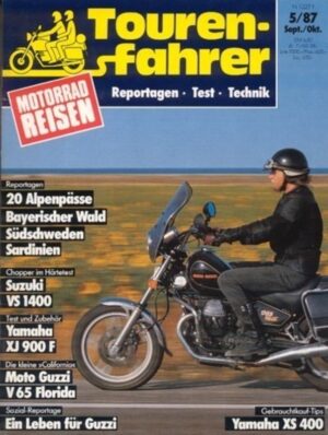 Tourenfahrer 5/1987 – Suzuki VS 1400 Intruder; Yamaha XJ 900 F