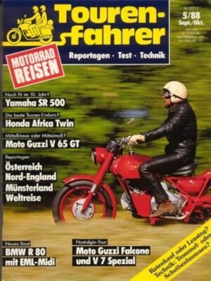 Tourenfahrer 5/1988 – Honda XRV 650 Africa Twin; Moto Guzzi Oldtimer