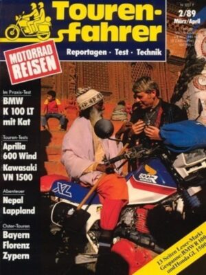 TF198902-800 Tourenfahrer 2/1989 – Aprilia Tuareg 600 Wind; Kawasaki VN 1500