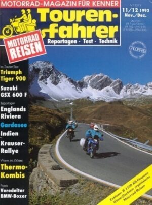 Tourenfahrer 11/12 1993 – Triumph Tiger 900; Suzuki GSX 600 F