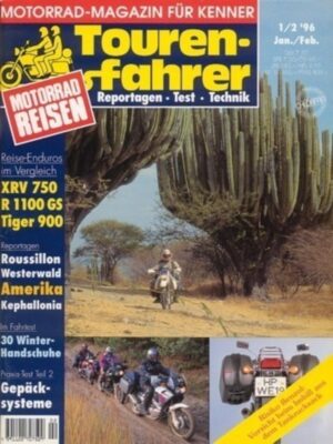 Tourenfahrer 1/2 1996 – R 1100 GS vs. Africa Twin vs. Tiger 900