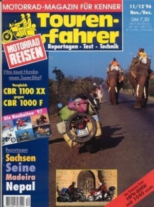 Tourenfahrer 11/12 1996 – Honda CBR 1000 F vs. CBR 1100 XX; HPN BMW