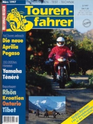 TF199703-800 Tourenfahrer 3/1997 – Aprilia Pegaso 650; Yamaha XT 600 Z Ténéré