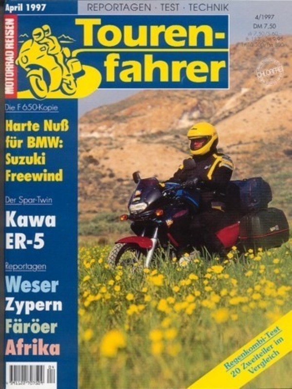 Tourenfahrer 4/1997 – Suzuki XF 650 Freewind; Kawasaki ER-5