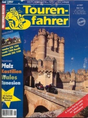 Tourenfahrer 6/1997 – ZRX 1100 vs. GSF 1200 vs. XJR 1200 SP