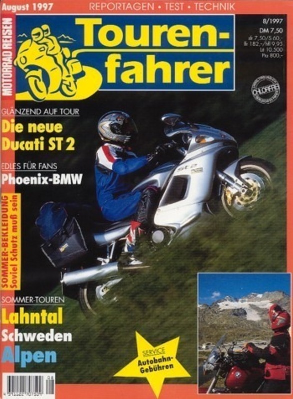Tourenfahrer 8/1997 – Ducati ST2; BMW R 1100 GS Phoenix-Tuning