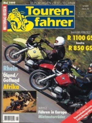 Tourenfahrer 5/1999 – BMW R 850 GS vs. BMW R 1100 GS