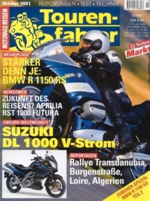 TF200110-800 Tourenfahrer 10/2001 – Aprilia RST 1000 Futura; BMW R 1150 RS