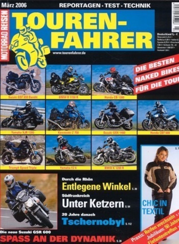 TF200603-800 Tourenfahrer 3/2006 – Suzuki GSR 600 Reise-Test; BMW HP2 Wüstentest