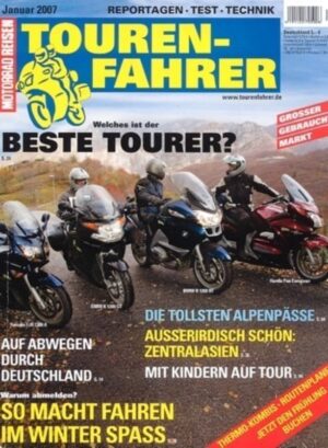 Tourenfahrer 1/2007 – BMW R 1200 RT vs. K 1200 GT und andere im Vergleich