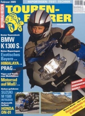 Tourenfahrer 2/2009 – BMW K 1300 S, Honda DN-01, Suzuki M 1500 Intruder