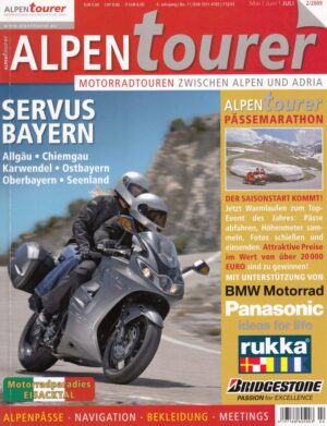ALPENtourer 2/2009 – Triumph Sprint ST ABS, Tourguide Bayern, Eisacktal
