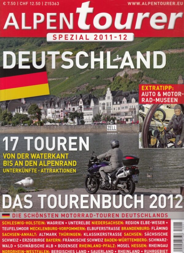 ALPENtourer Spezial 2011-12 – Deutschland, 17 Touren, Tourenbuch 2012
