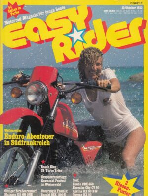 Easy Rider 10/1982 – Suzuki GSX 1100 E, Honda CBX 550, Malanca 125 OB ONE
