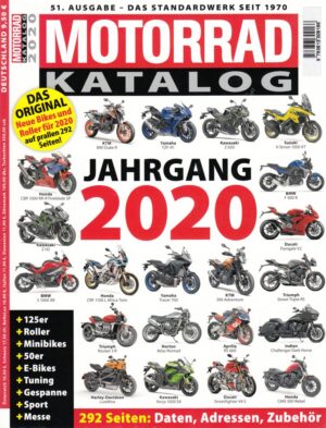 M K2020 MOTORRAD-Katalog 2020 – 51. Ausgabe, KTM 890 Duke R, Honda Africa Twin