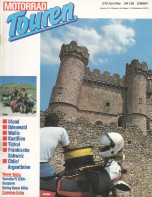 MOTORRAD Touren 2/1991 – Yamaha FJ 1200-Gespann, Harley-Davidson Super Glide